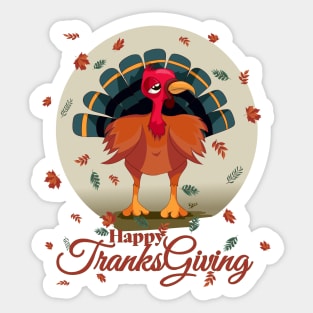 thanksgiving turkey Sticker